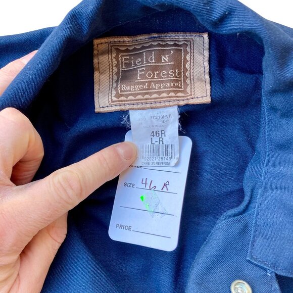 Field N' Forest Blue Mechanic Coveralls Size 46R Jumpsuit - Picture 4 of 8